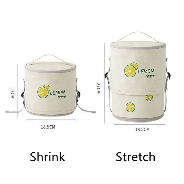 Factory wholesale hot sell boys girls  women lunch box round cooler lunch bag for adult