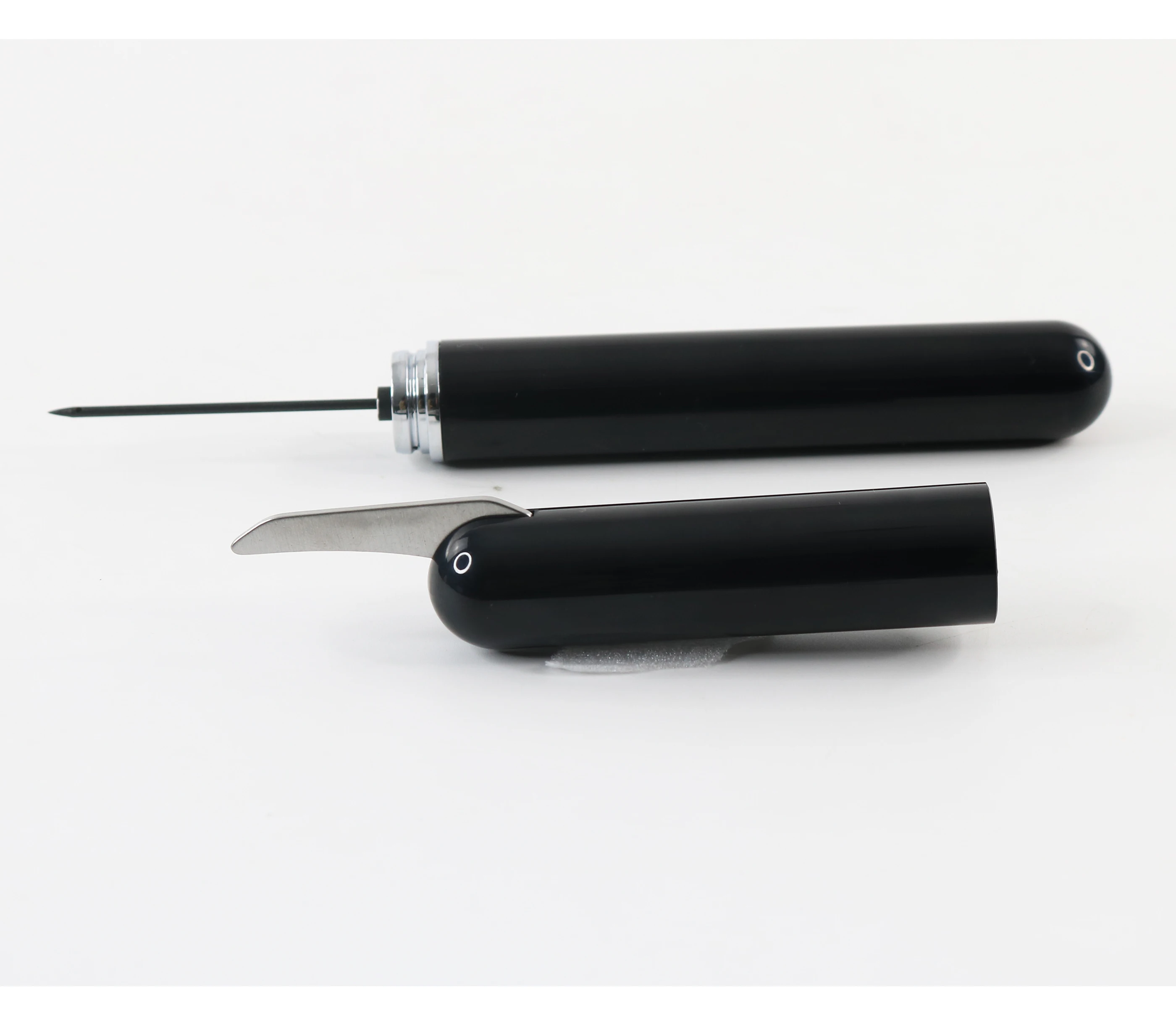 Bartender Kit Easy-Open Air Pump Wine Opener 2-in-1 Portable Travel Wine Corkscrew Handheld Wine Cork Remover