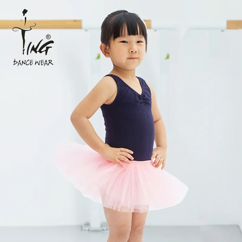 Ballet Dance Dress Girls Tutu Skirt Ballet Wrap Skirt for Girls Training Stage & Dancerwear Children 4 Layers Shanghai T/T