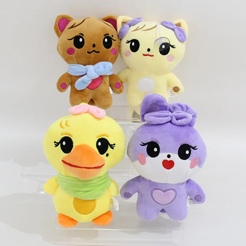 KPOP Born Pink Character Plush Doll Jennie Lisa Rose Jisoo Kawaii Cute Born Pink Stuffed Animal Toys