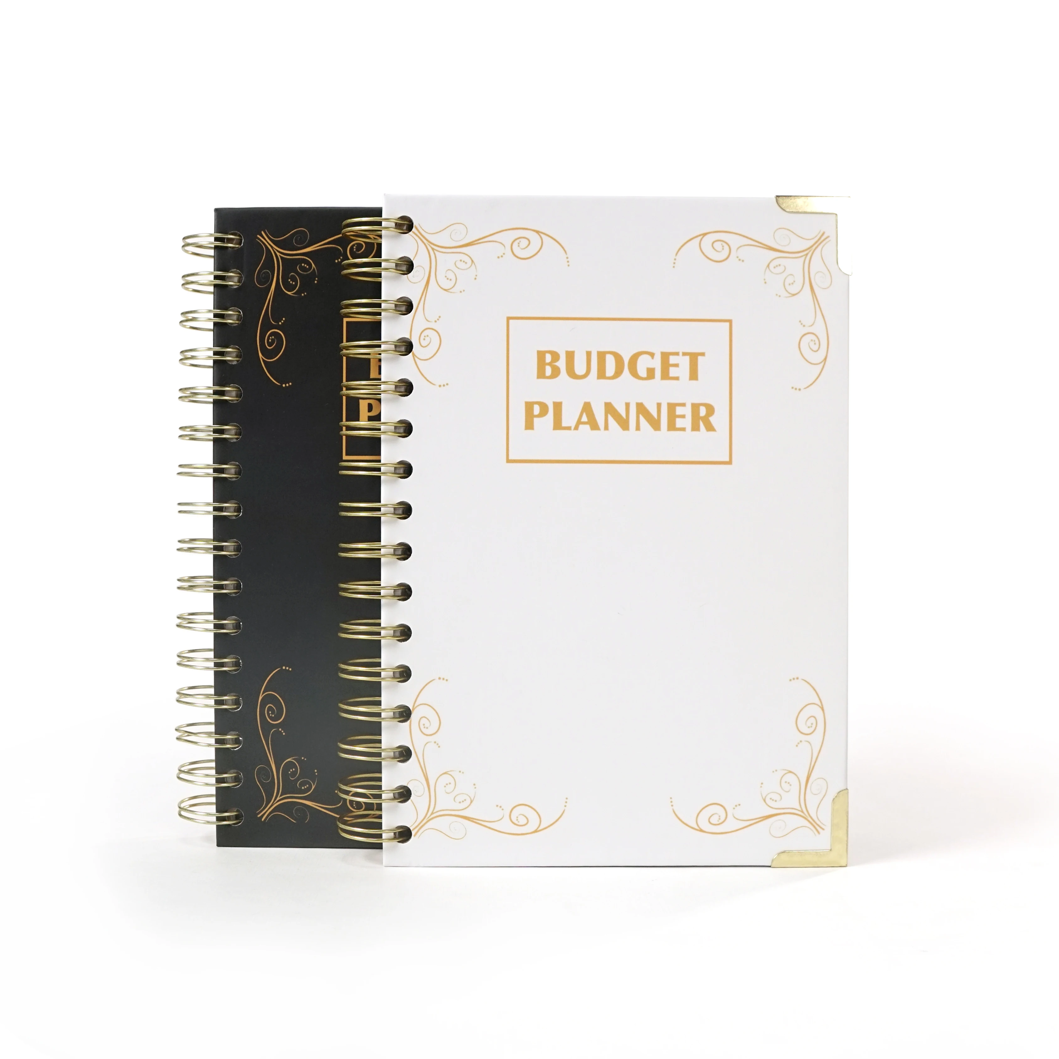 New Arrival Cheap Price Hardcover Journals Budget Planner Customized Saving Cash Notebook Diary Spiral Monthly Budget Planner
