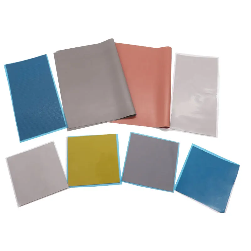 Color thermal conductive silicone pad for power module/LCD/LED/graphic card/network equipment