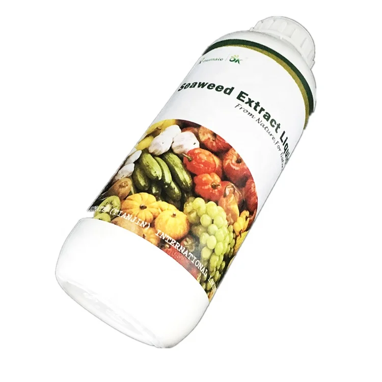 100% Natural Root Promotor Agricultural Fertilizer of Seaweed Extract Liquid