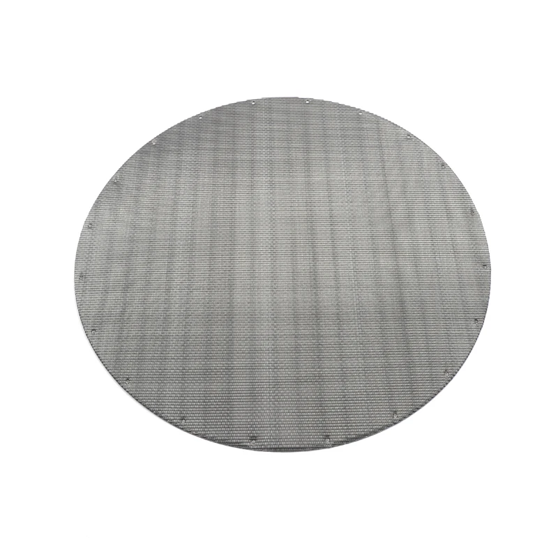 Best Selling Customized Spot Welded Mesh Woven Screen Mesh Extruder Filter Disc Supplies Machinery Parts For Extruder