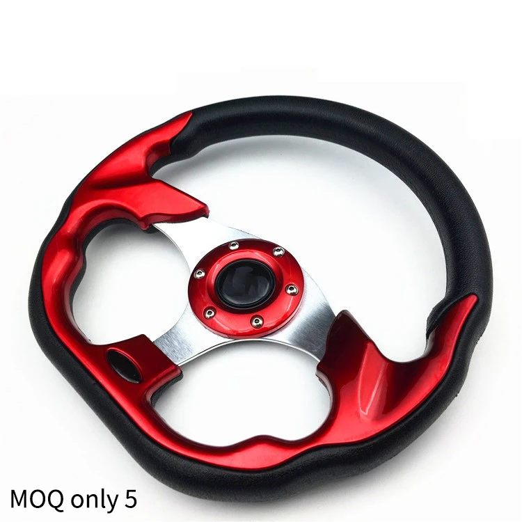 esportivo hup 3spokes mofifyied racing car PU aluminum universal Volante esportivo pra do Deportivo Original Logo steering wheel