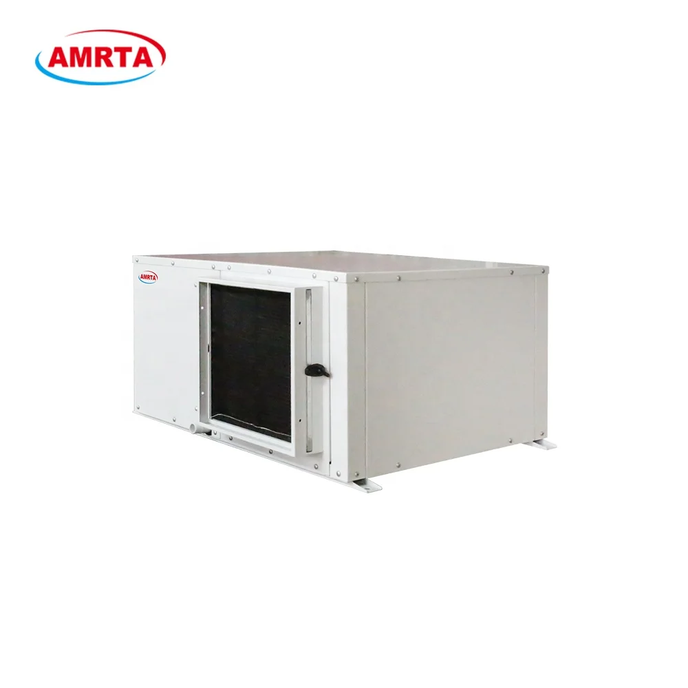 Saving Space Ultrathin Water Loop Heat Pump Packaged Air Conditioner with Rotary Compressor