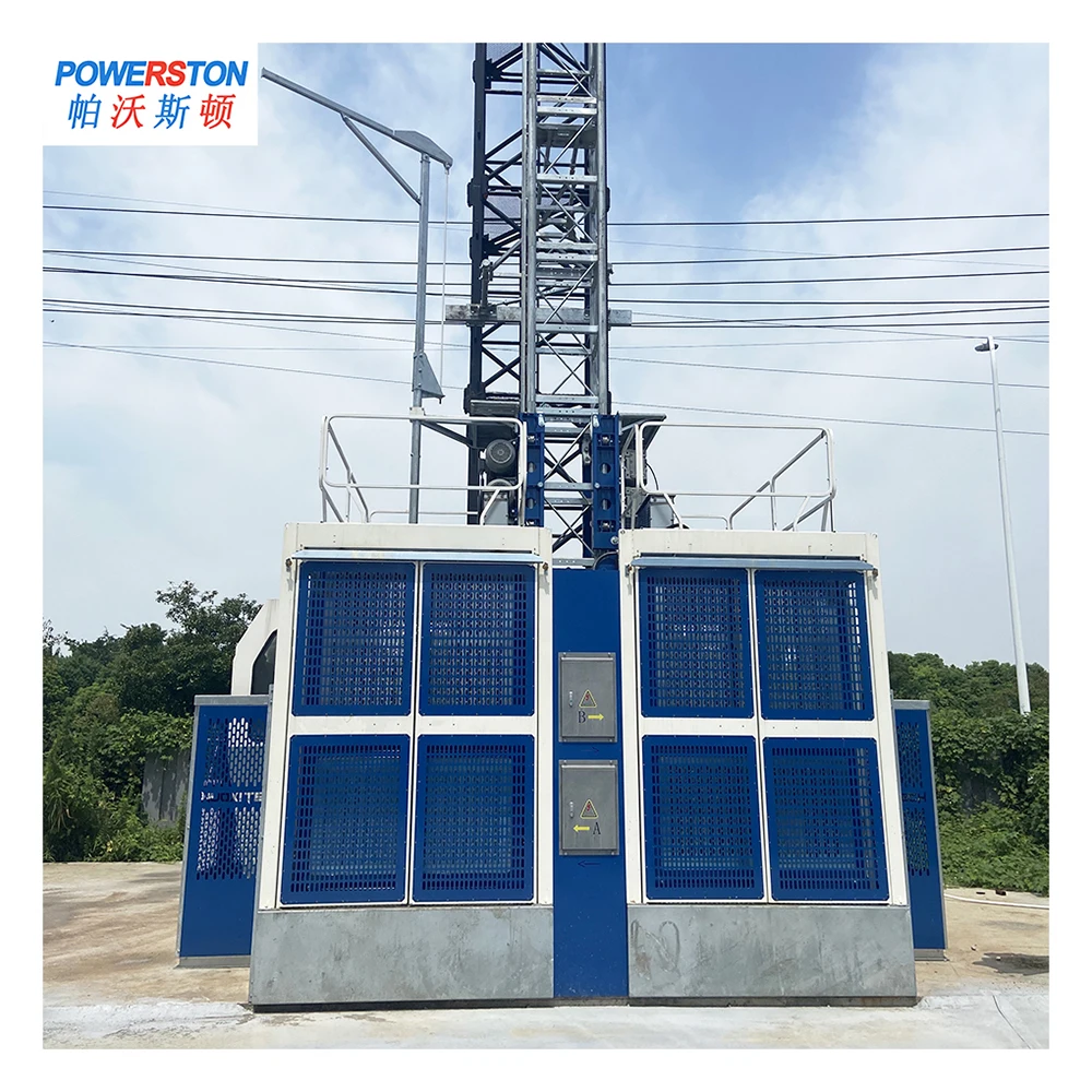 Widely Used Professional Goods Materials Lifter Platform Construction Elevators Electric Chain Passenger Hoist