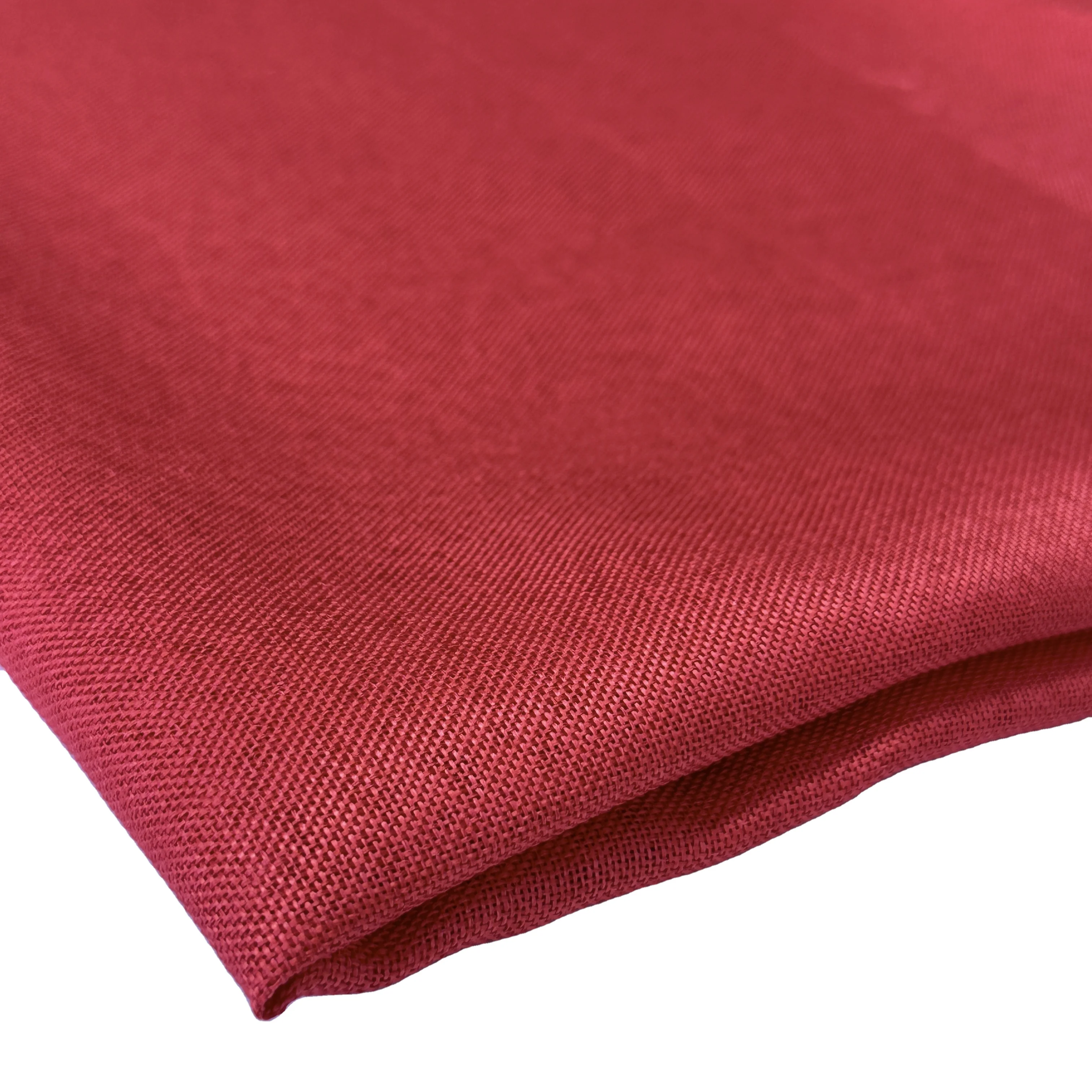 Free Sample Wholesale 100% Polyester Linen Fabric for Home Textile Upholstery Free Shipping Fabric Cloth Manufacturer for Sofas