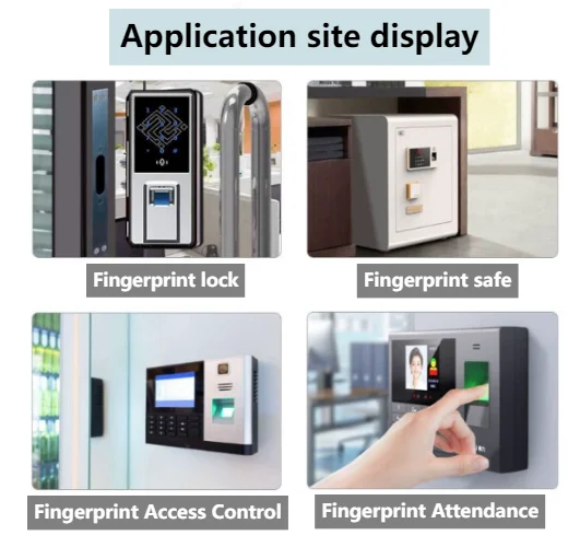 Fingerprint identification module Capacitor/Optical integrated UART serial port /USB communication Fingerprint collection Module