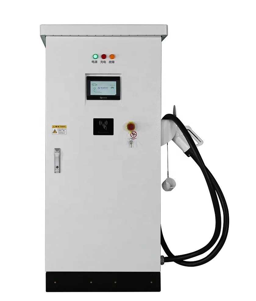 Bluesky Tuv Ce Certificated 90kw Dc Ev Charger Station Ccs 1 Or Ccs 2 Ocpp 1.6j Dc Ev Charger With Charging Gun