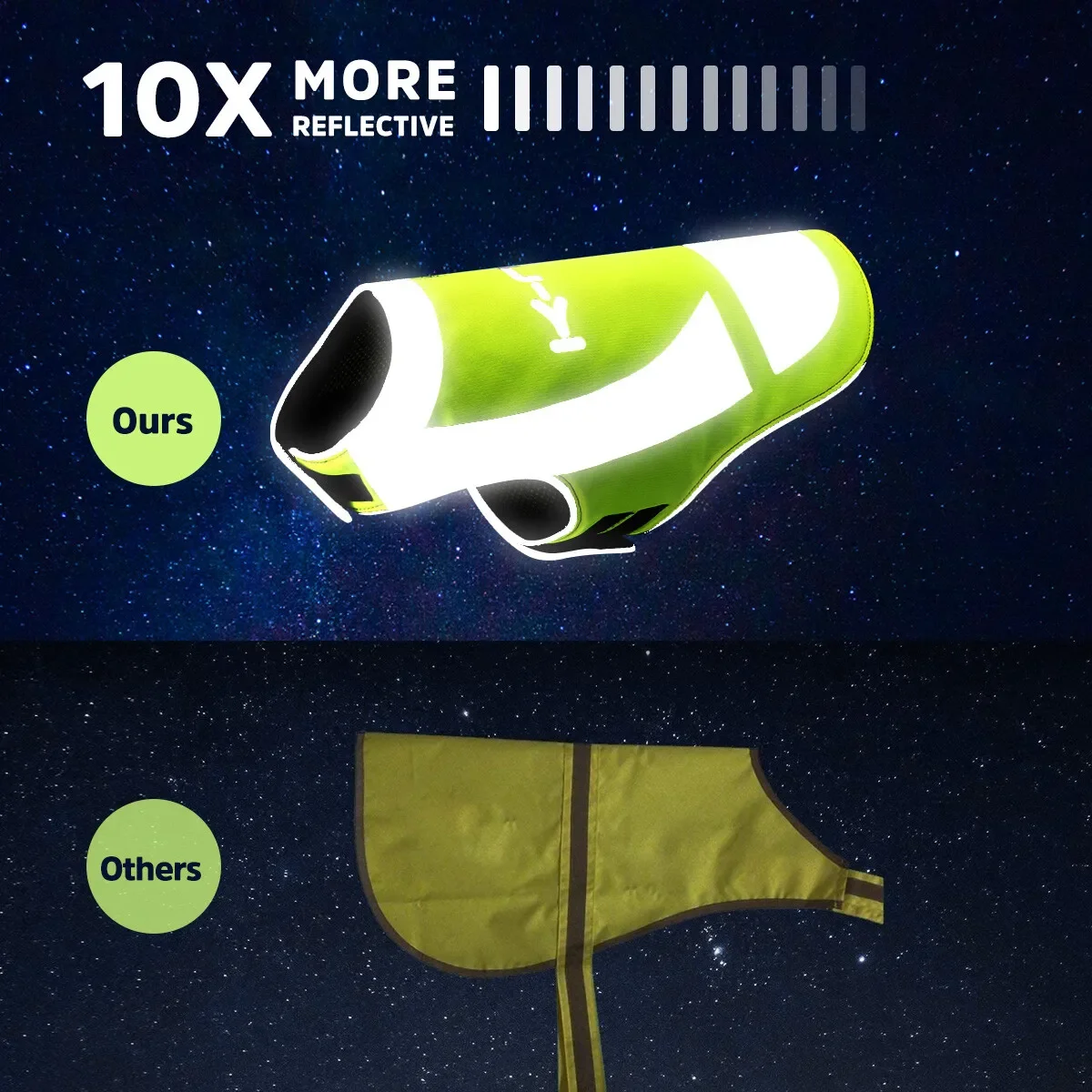 AFP New Arrival Night Outdoor Walking Lights Up Pet Product Glowing In The Dark Flashing Leash Harness Dog Chew Ball Flyer Stick