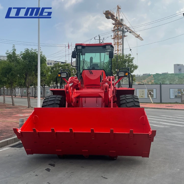 Лтмг производитель Китай Завод прямых продаж 5 тонн Колесный погрузчик LT955 LT958 крупных строительных машин фронтальный цена