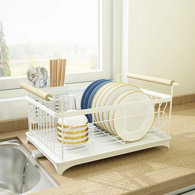 Высококачественная одноуровневая сушилка для кухни из нержавеющей стали