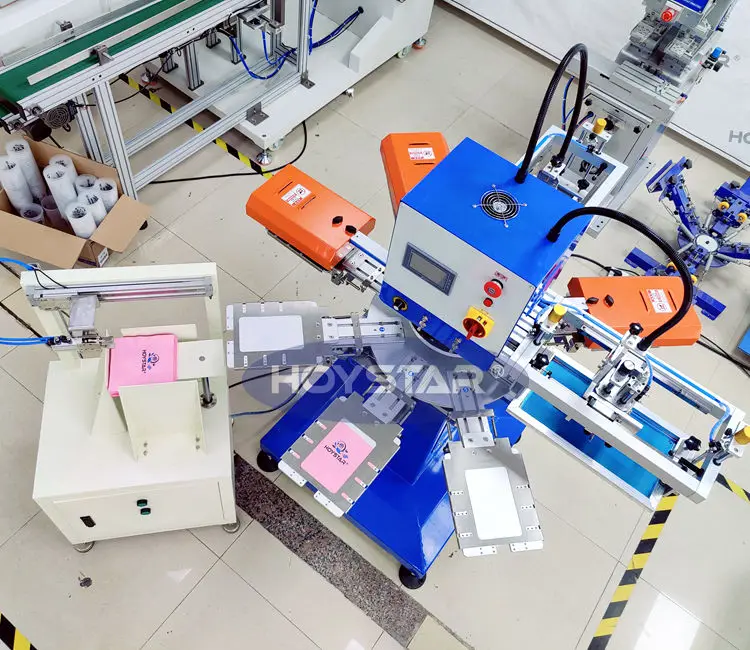 2 color automatic screen printer for napkins paper printing machine tissue press printing serviettes