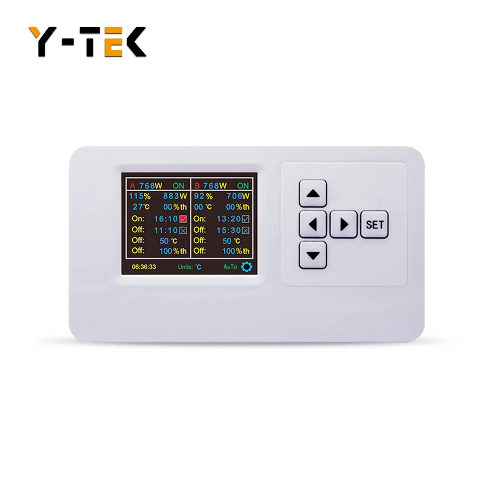 Ytek Nalite 0-10 В светодиодный контроллер освещения RJ14 с функцией контроля группы датчиком влажности и