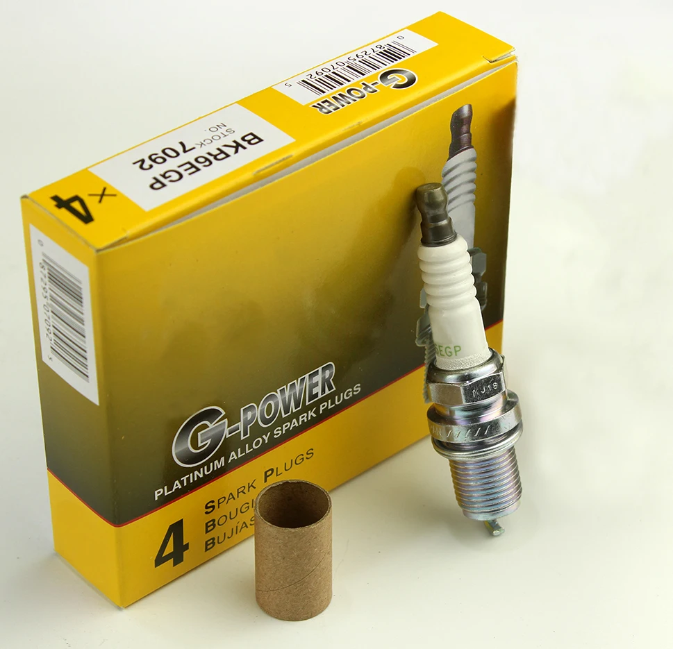 OEM auto spare parts spark plug supplier BKR6EGP 7092 G-power Platinum car Engine parts spark plugs forJapan toyota car parts