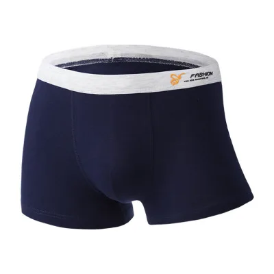 
Custom Knitted Men Underwear Boxers Men 100% Cotton Custom Bulk Boxer Briefs Custom Underwear 