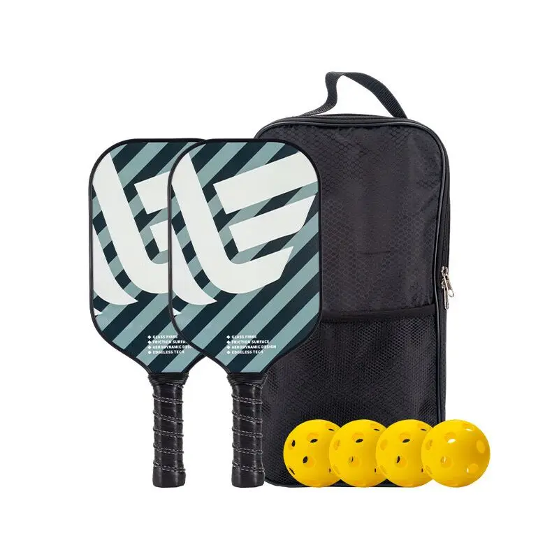 OEM ODM Pickleball Paddles, USAPA Approved Fiberglass Surface Pickleball Set with Pickleball Rackets, Pickle Ball Paddle Set