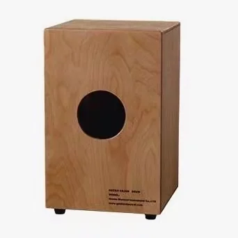 GECKO CL12SB Cajon box drum high quality percussion instruments Sunburst natural steel string birch wood cajon box drum