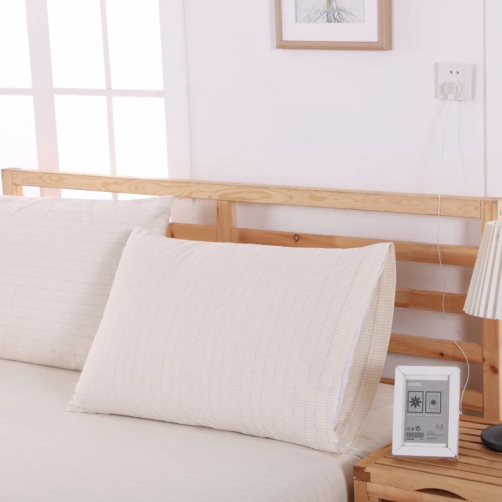 on Earthing Pillow Case 2pcs Radiant Life Earthing Kit For Health & EMF with Plug Adapter