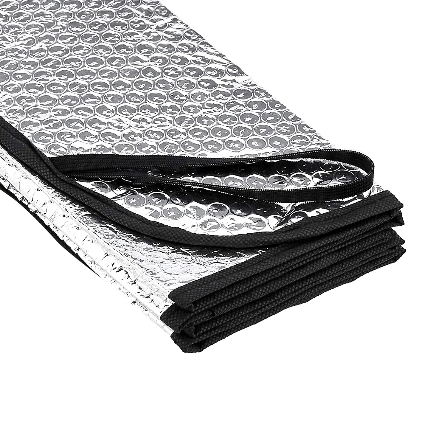 Foldable Front Windshield Sun Shade 1-Piece Foldable UV Ray Reflector Auto Front Window Sun Shade Visor Car Window Sunshades