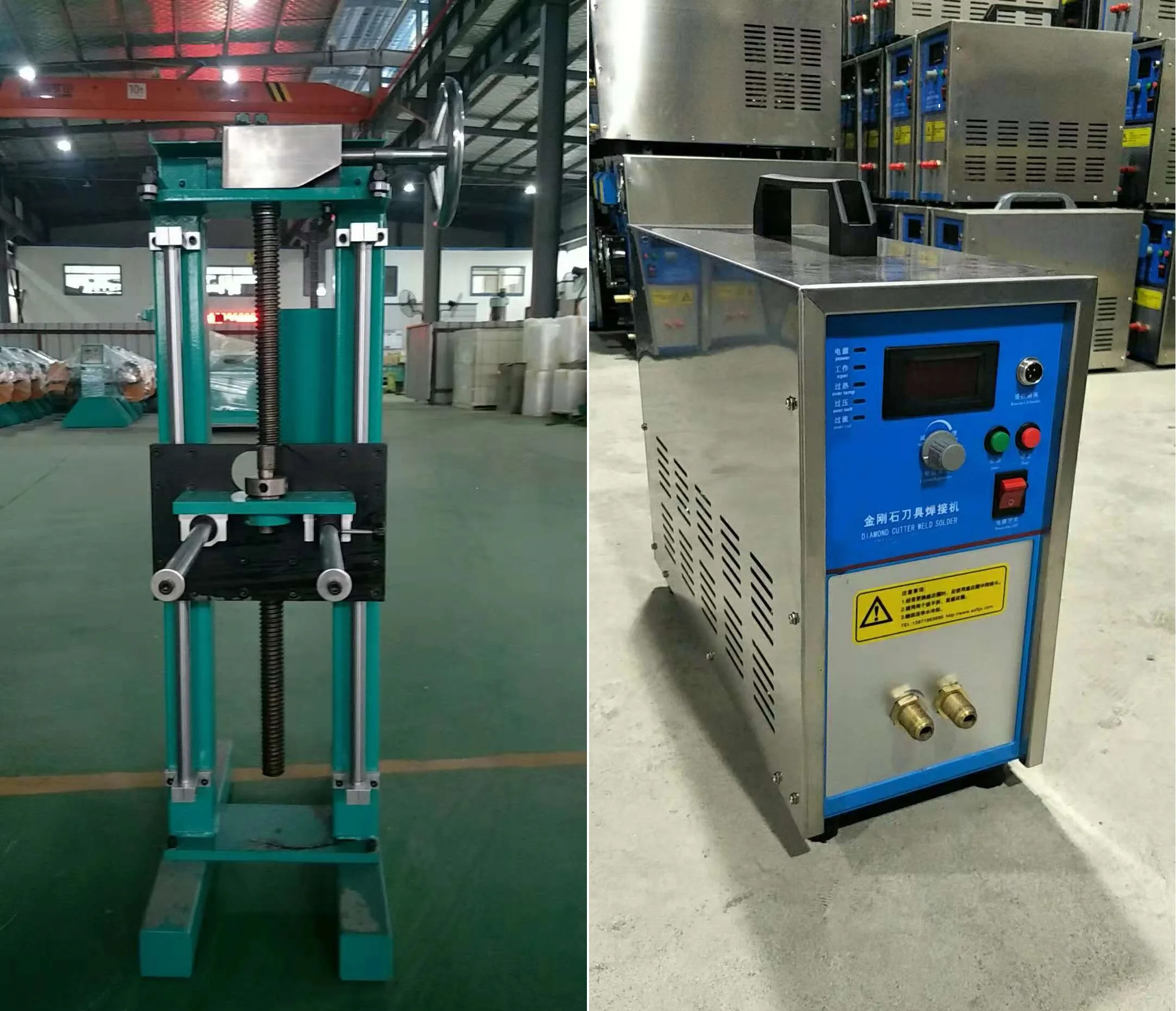 New Product 15 KVA Core Bit Retipping Machine for Diamond Segment Silver Brazing JJG-15