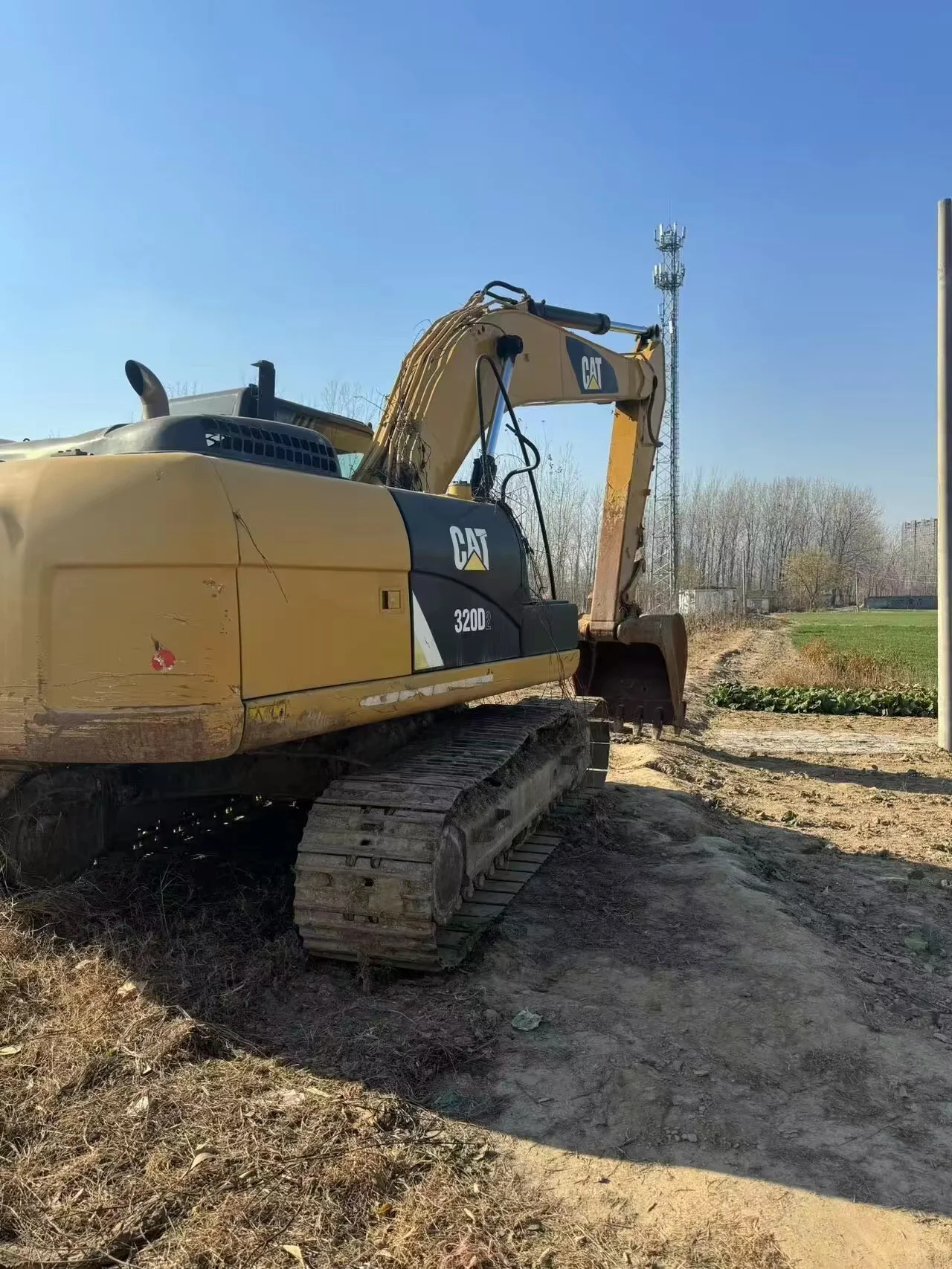 Прямая Продажа с фабрики cat 320d 21 1 тонн строительный гусеничный экскаватор для продажи б/у