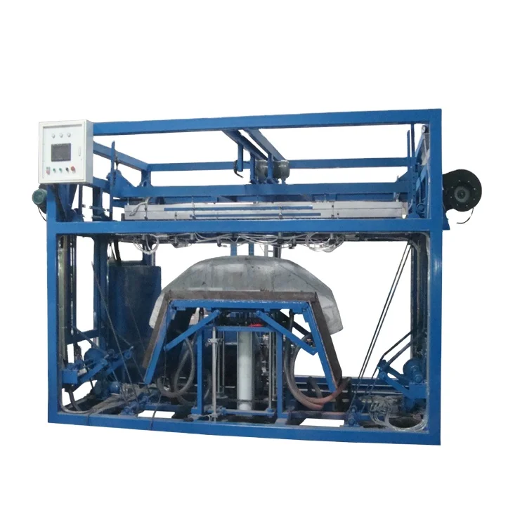 Thick sheet vacuum forming machine for car bumpers