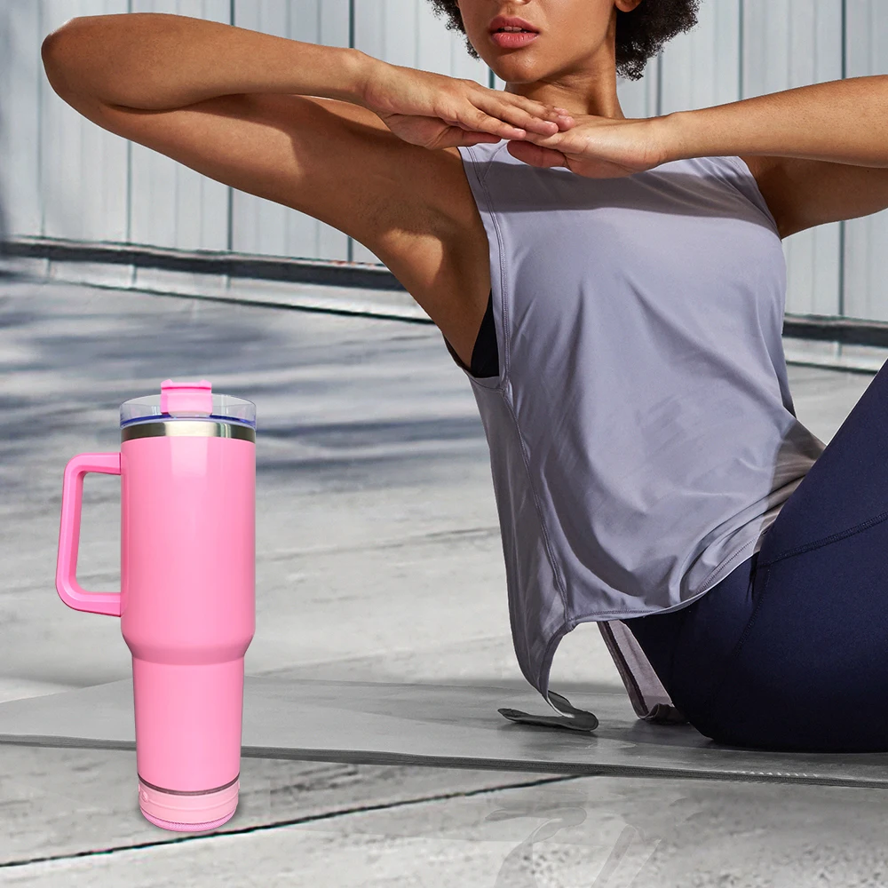 Outdoor Sport 40oz Speaker Tumbler Sublimation Wireless Reusable Drinkware Music Player Sublimation Tumblers with Speakers