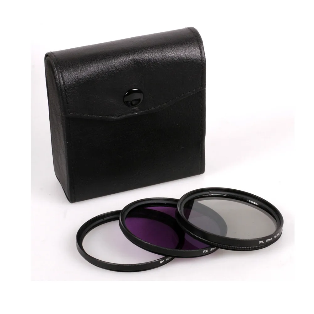 DSLR camera Lens  CPL UV FLD  filter kit available size 49 52 55 58 62 67 72 77 82 mm