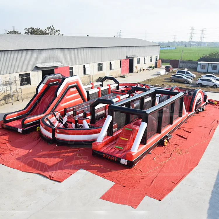 commercial adult inflatable obstacle course for sale