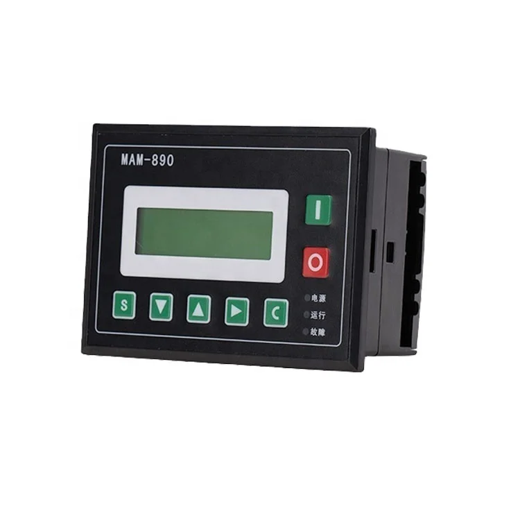 Wholesale electronic PLC controller panel MAM-890 used for 7.5KW 10HP fixed type rotary compressor spare parts