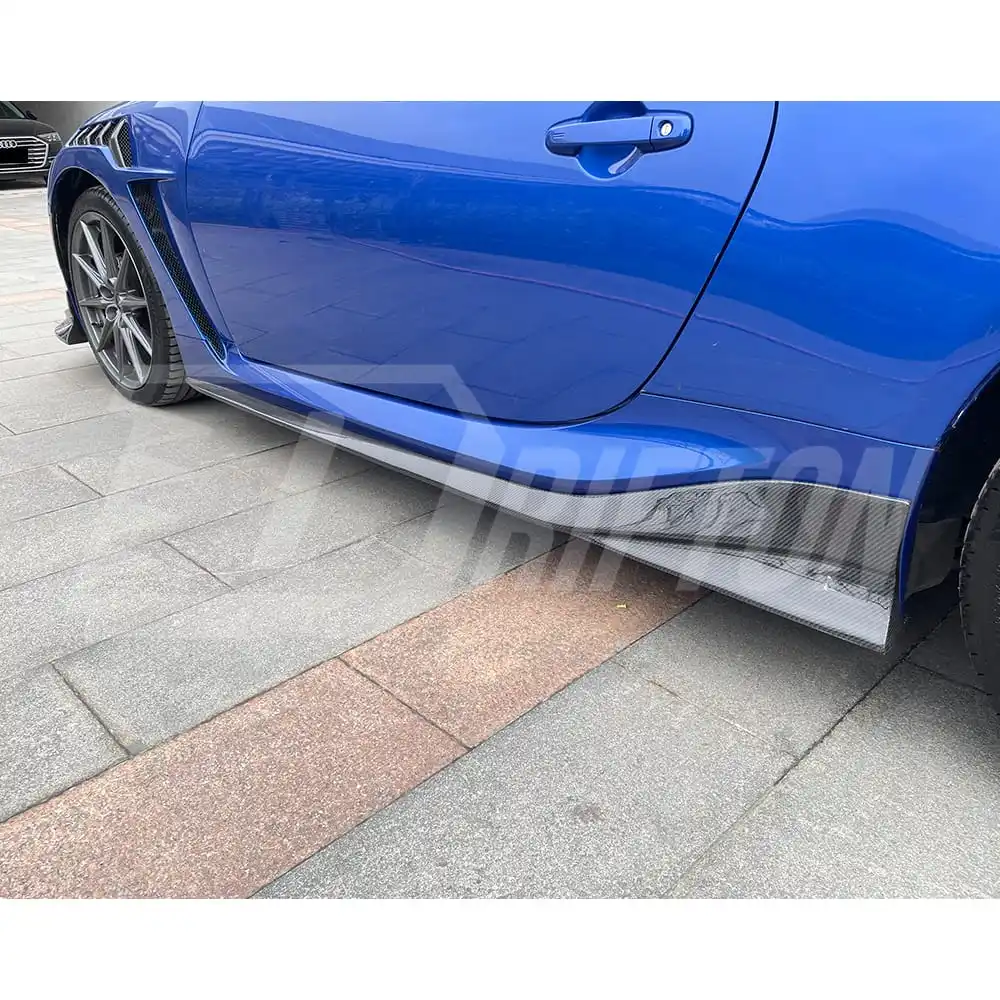 Vari Style Side Skirt For Subaru BRZ ZD8 Toyota GR86 ZN8 Carbon Fiber Body Kit