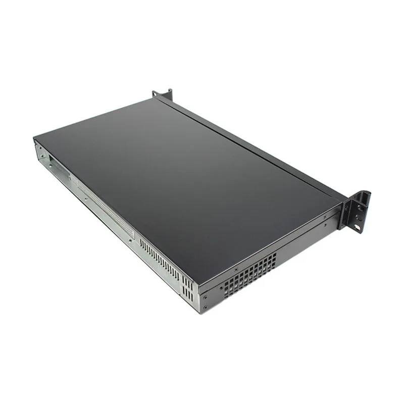 OEM rackmount 1U short body server computer chassis for mini ITX MB server case 1u