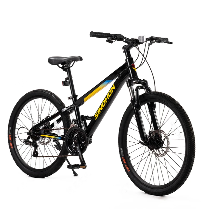 Hard Frame (Non-rear Damper) economy price bicycle 2021 24 inch 21 Speed Brake Line Mountain Bike