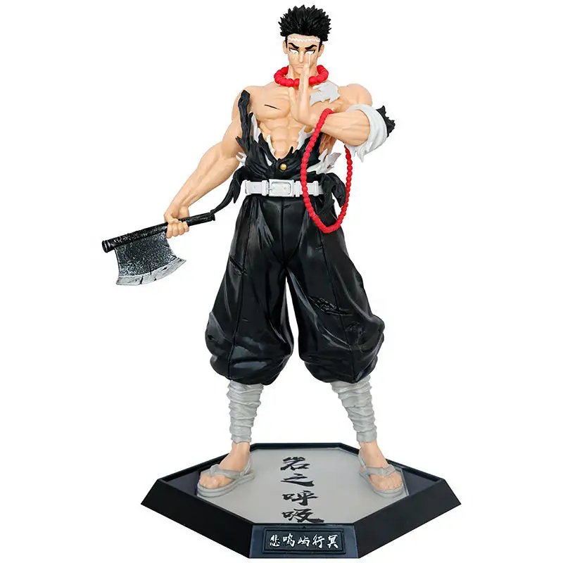 Anime demon slayer Nezuko Agatsuma kimetsu no yaiba Zenitsu Tomioka pvc hand model decoration anime action figure