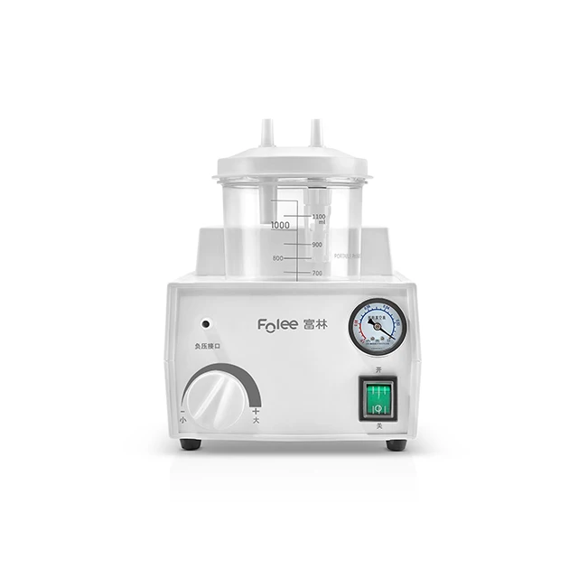 Портативная электрическая вакуумная машина Folee 220 в/110 в, хирургический аспиратор, насос