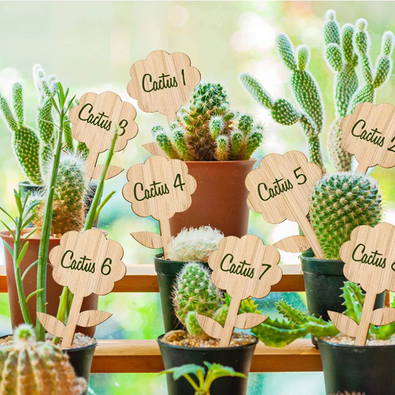 Garden Landscaping Decking Vegetable Label Private Plant Tag Other Garden Supplies Wood Crafts Plant Label