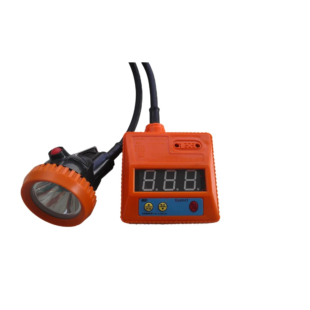 Легкий вес KL5LM цифровой дисплей led сигнализации Шахтерская лампа