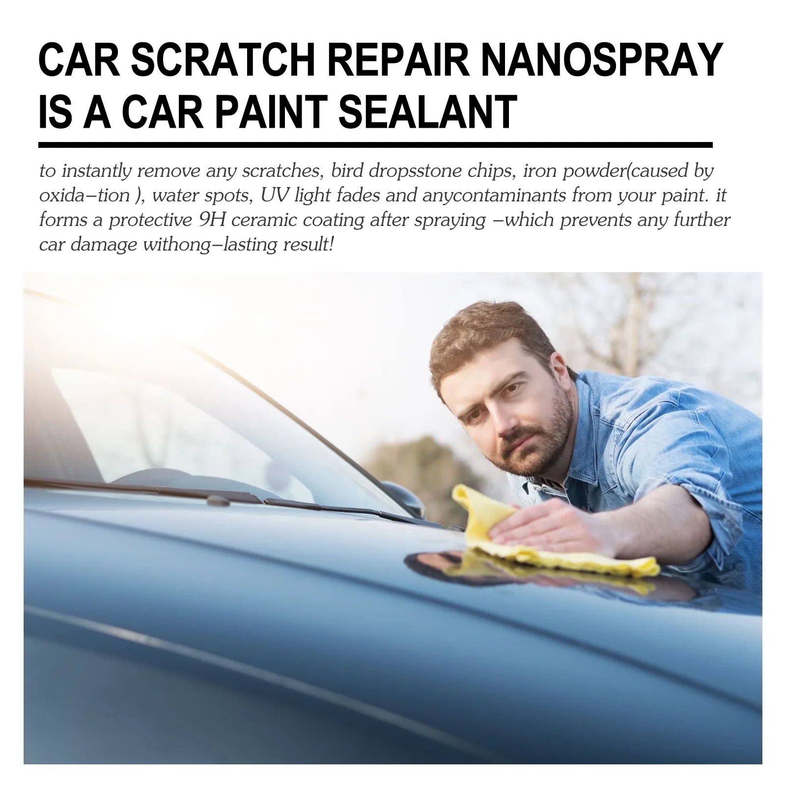 Car coating agent Car paint nano coating coating crystal liquid spray car surface plate drive wax water