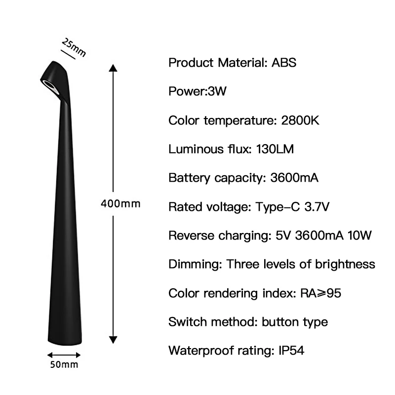 Restaurant Cordless Portable Desk Light Bedroom Wholesale Rechargeable Table Lamps Bar Light Operated Outdoor European Modern