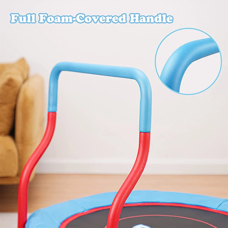 Zoshine Stylish Mini   Fitness Trampoline Indoor Outdoor Kids Bungee Jumping Bed for sale