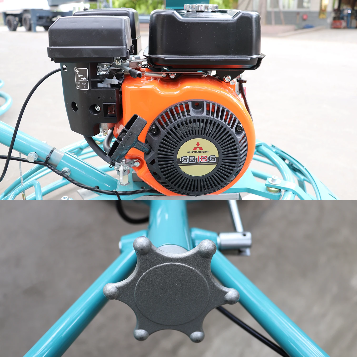 VANSE VS436 Concrete Power Trowel To Floating The Floor Concrete Finishing Power Trowel Road Machine