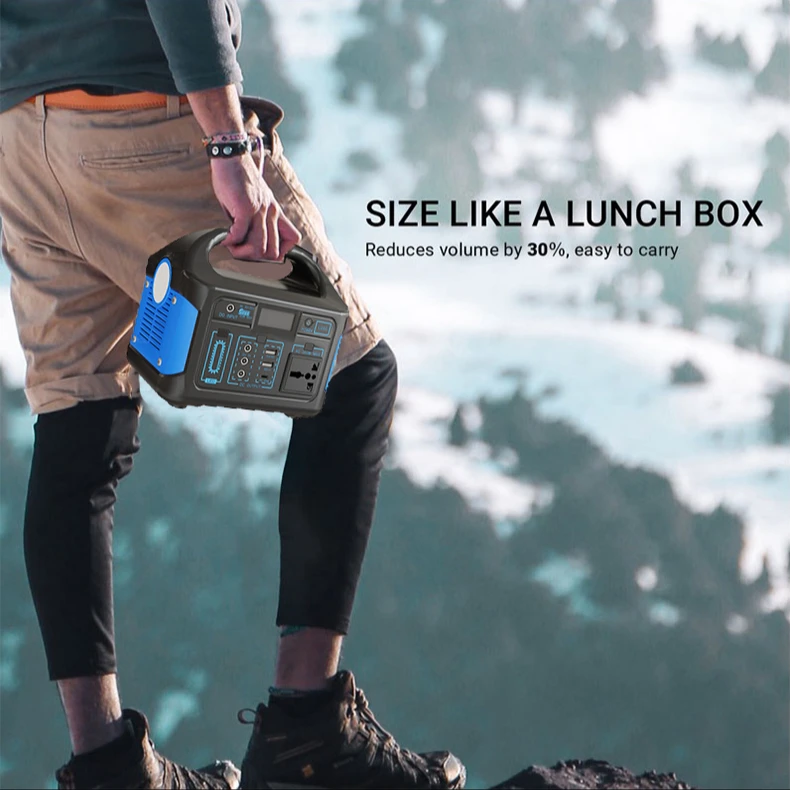 150W 200w 300w 500w 600w 1000w solar generator Outdoor power bank portable solar power station lifepo4 portable power station