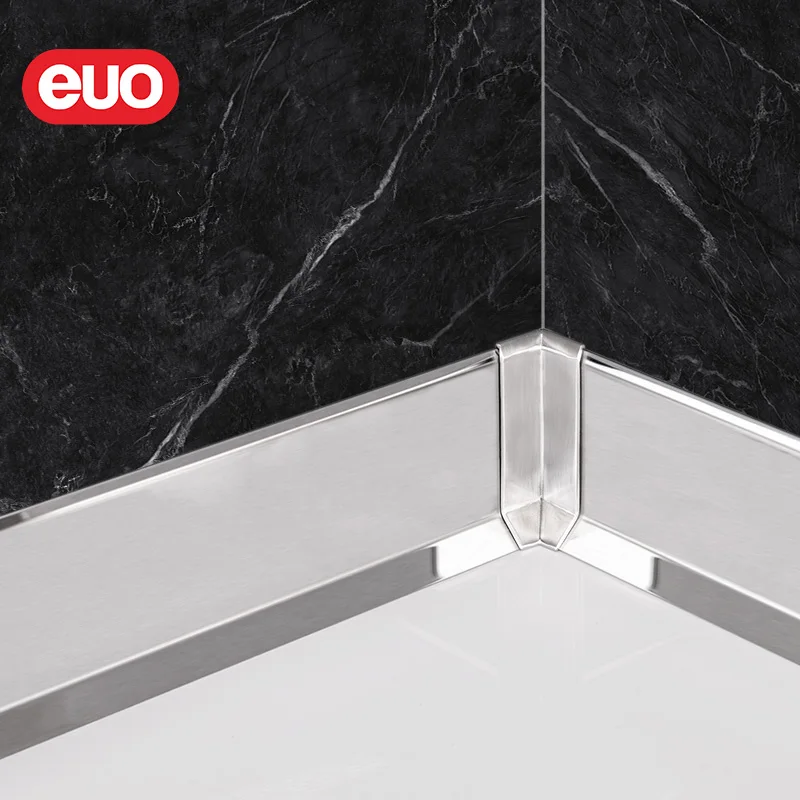 euo Wholesale Custom Floor Skirting Board stainless baseboard For House Decoration