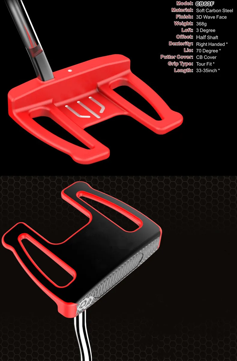 Large Head Stable Original High Quality Wholesale  Custom Logo OEM Golf Clubs Putter Head Iron Forged Men Golf Putter