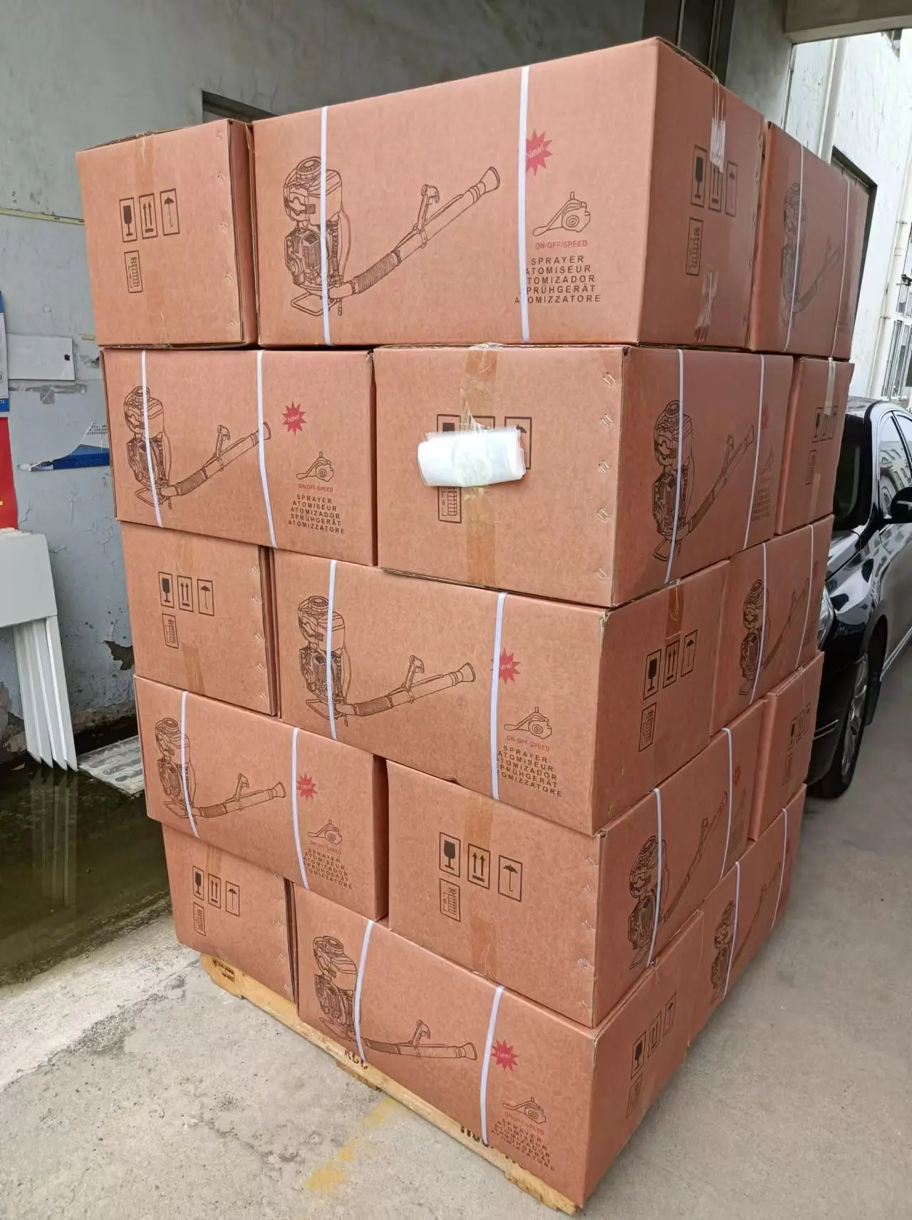 Factory direct Agricultural  Knapsack sprayer 17L SOIO 423 parts mist /duster gasoline knapsack sprayer