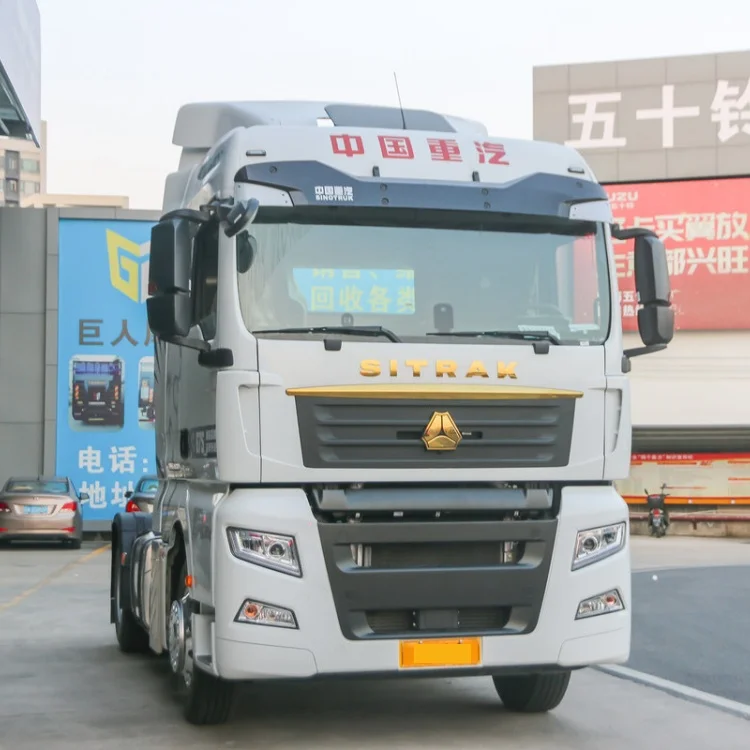 Б/у Euro 6 Sinotruk Sitrak 4*2 головка Тяжелого Грузовика 360 градусов Резервное видео дизельный и Cng тягач