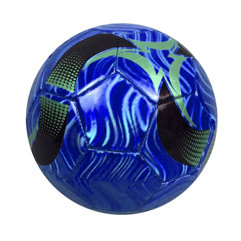 Baby educational toy  mini size two metallic shiny leather corn pattern soccer ball