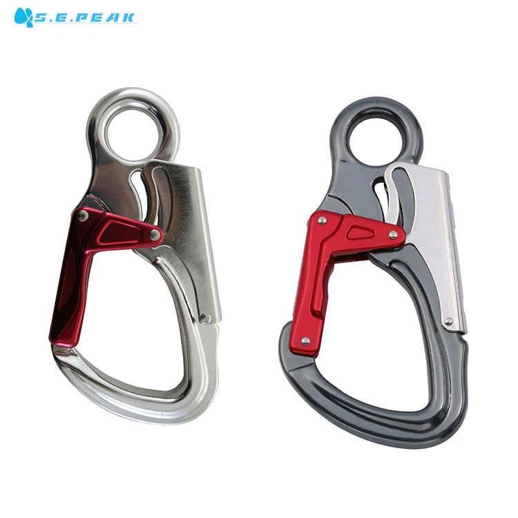 Оптовая продажа, крючок из алюминиевого сплава, для скалолазания, альпинизма